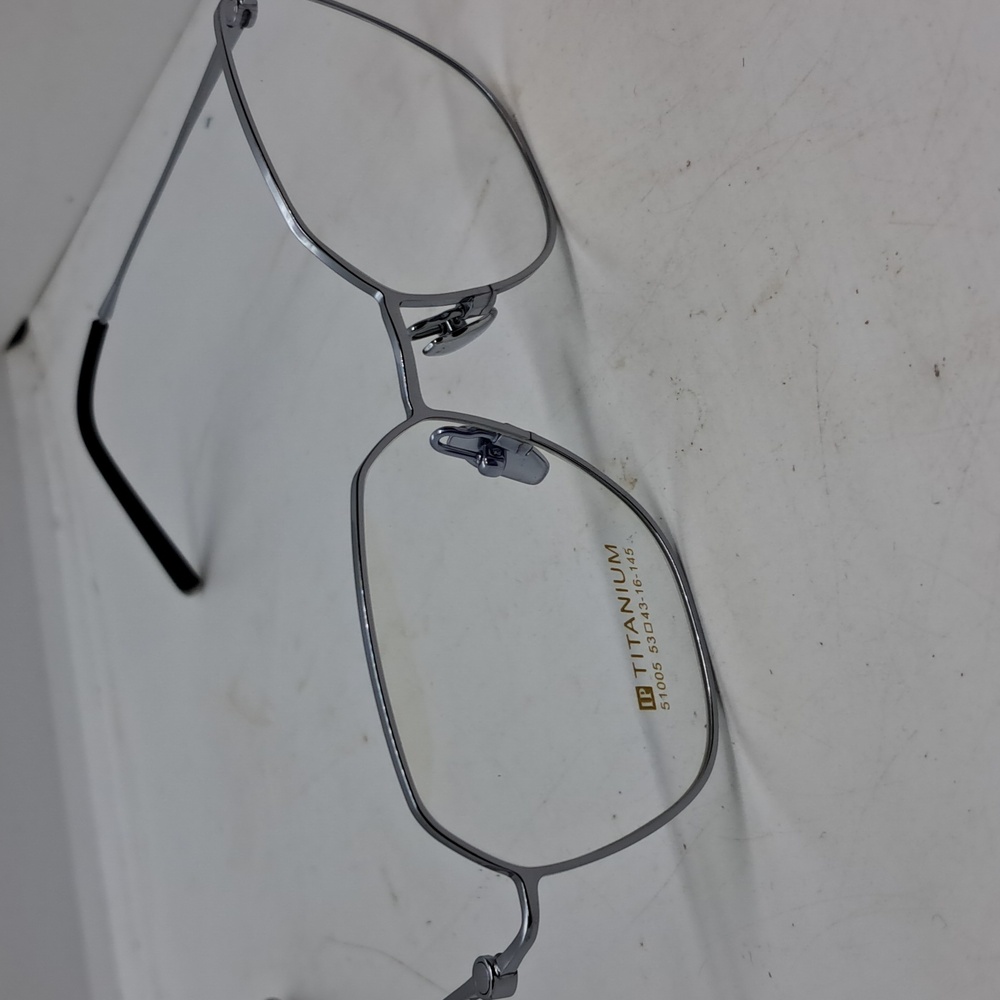 Rxable Titanium Silver Eyeglass Frames 51005 - image 2